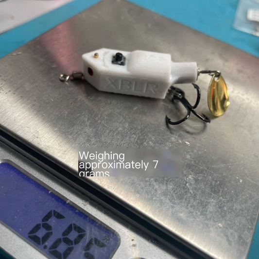 New biomimetic electric rotating spinner electronic fish rechargeable lure