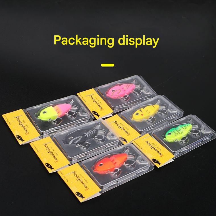 Universal artificial lure 6.5g multi-segmented fish swimming lure with biomimetic large turbulence and oscillation.