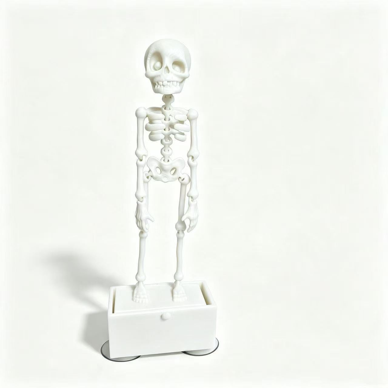 Creative Skull Aquarium Ornament: Dancing/Swaying Movable Aeration Decoration (Requires 4–5mm Air Tubing)