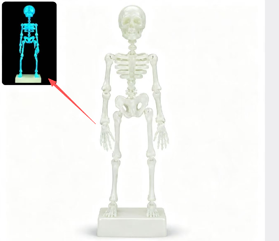 Creative Skull Aquarium Ornament: Dancing/Swaying Movable Aeration Decoration (Requires 4–5mm Air Tubing)